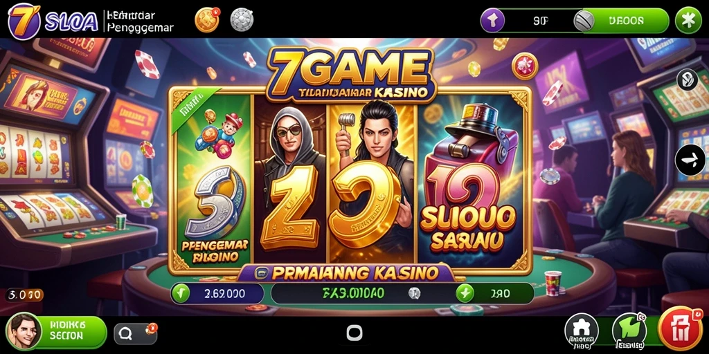 Screenshot gameplay Slot yang mendebarkan dari 7GAME.