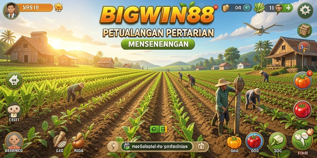 Gameplay Farming yang seru dan interaktif di BIGWIN88.