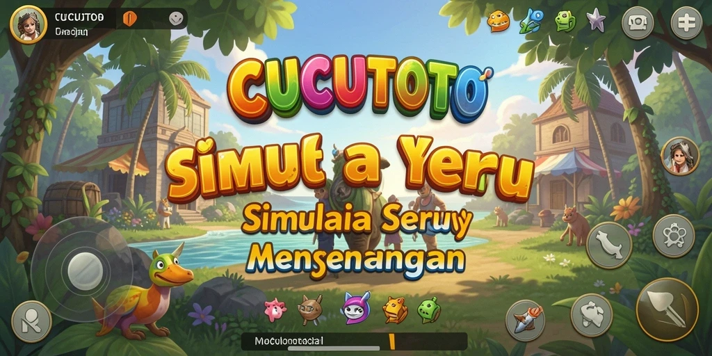 Tangkapan layar dari gameplay CUCUTOTO yang seru dan interaktif.