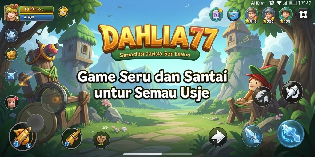 Gameplay seru dan menarik di DAHLIA77 yang penuh warna.