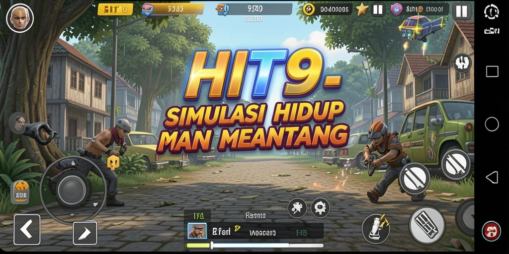 Gameplay menarik dari HIT9 dalam simulasi kehidupan.