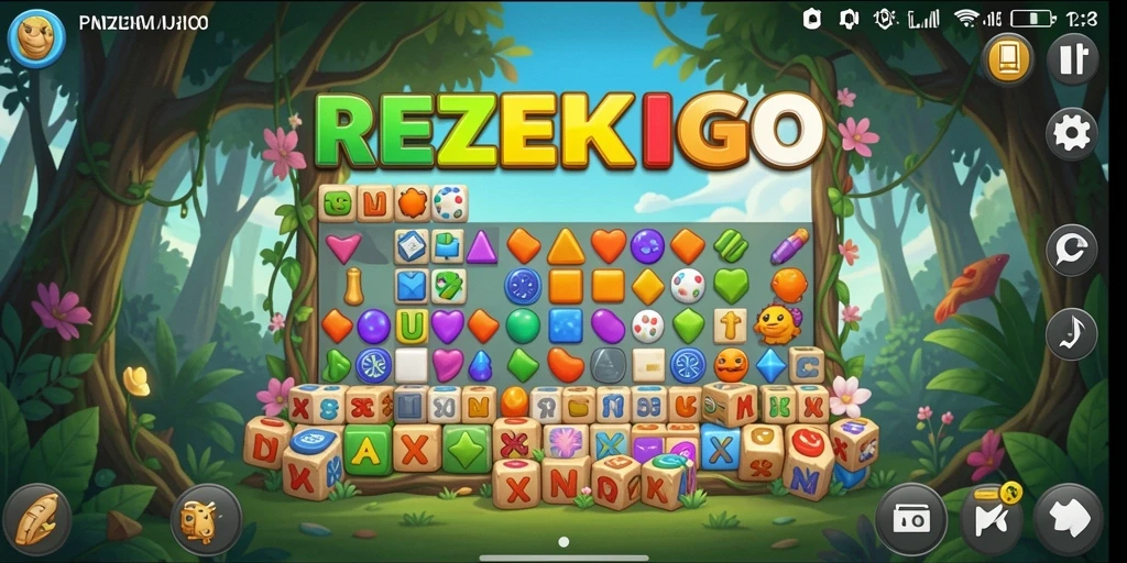 Tampilan gameplay REZEKIGO yang menantang dan mengasyikkan.