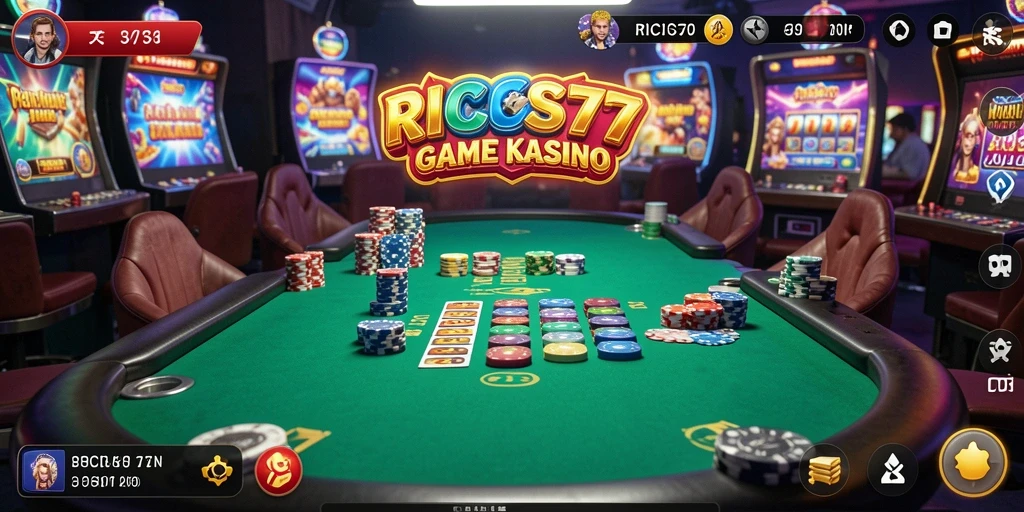 Screenshot menampilkan gameplay seru dan grafis mengesankan RICIS77.