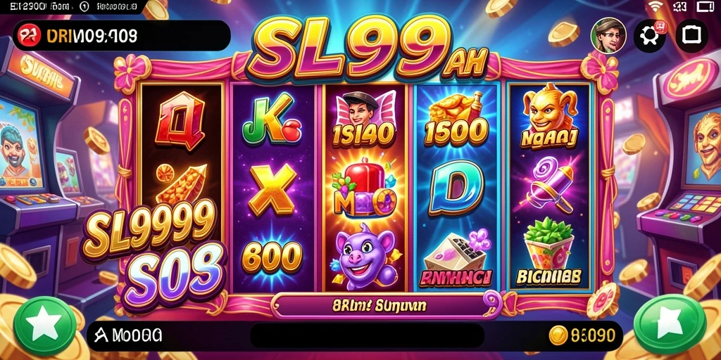 Tampilan gameplay seru dari SL999 yang memikat pemain.
