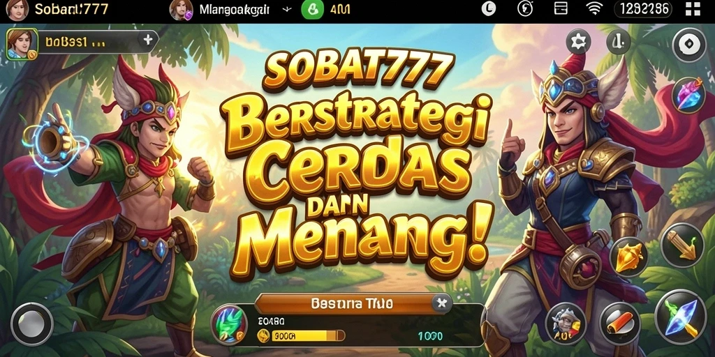 Tampilan gameplay seru dan penuh strategi dari SOBAT777.