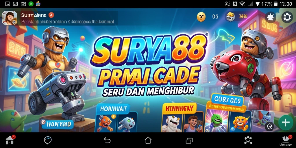 Tampilan gameplay SURYA88 yang seru dan menantang.