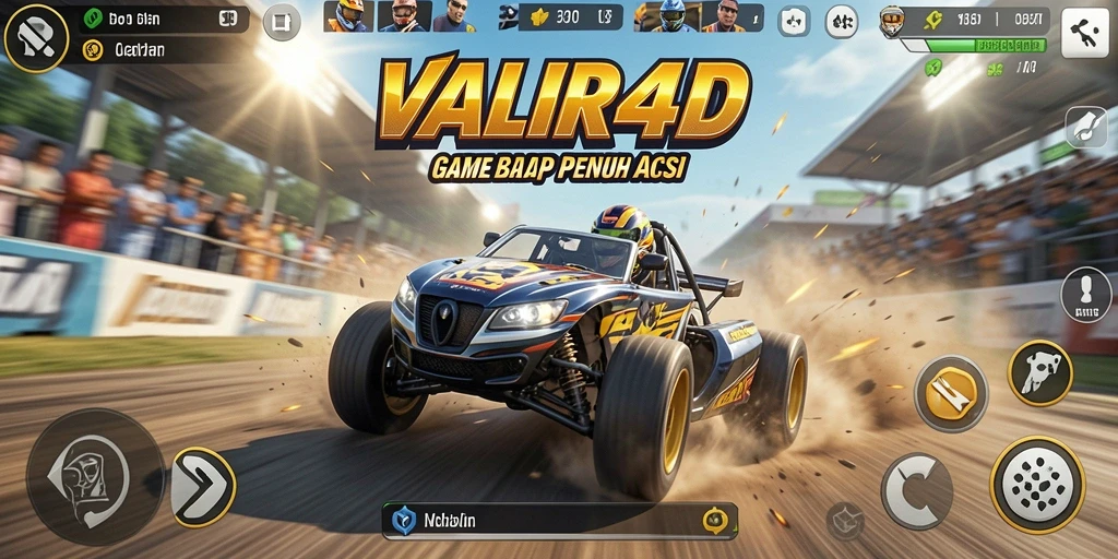Gameplay balap yang mendebarkan dan grafis menakjubkan.